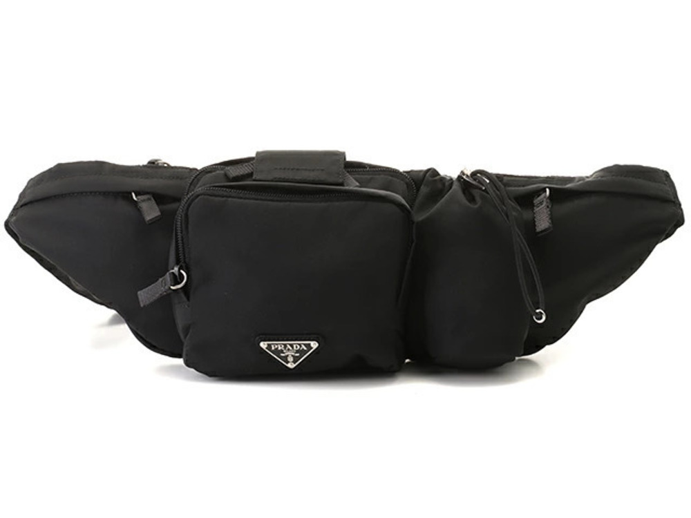 Prada Waist Bum Body Bag Black